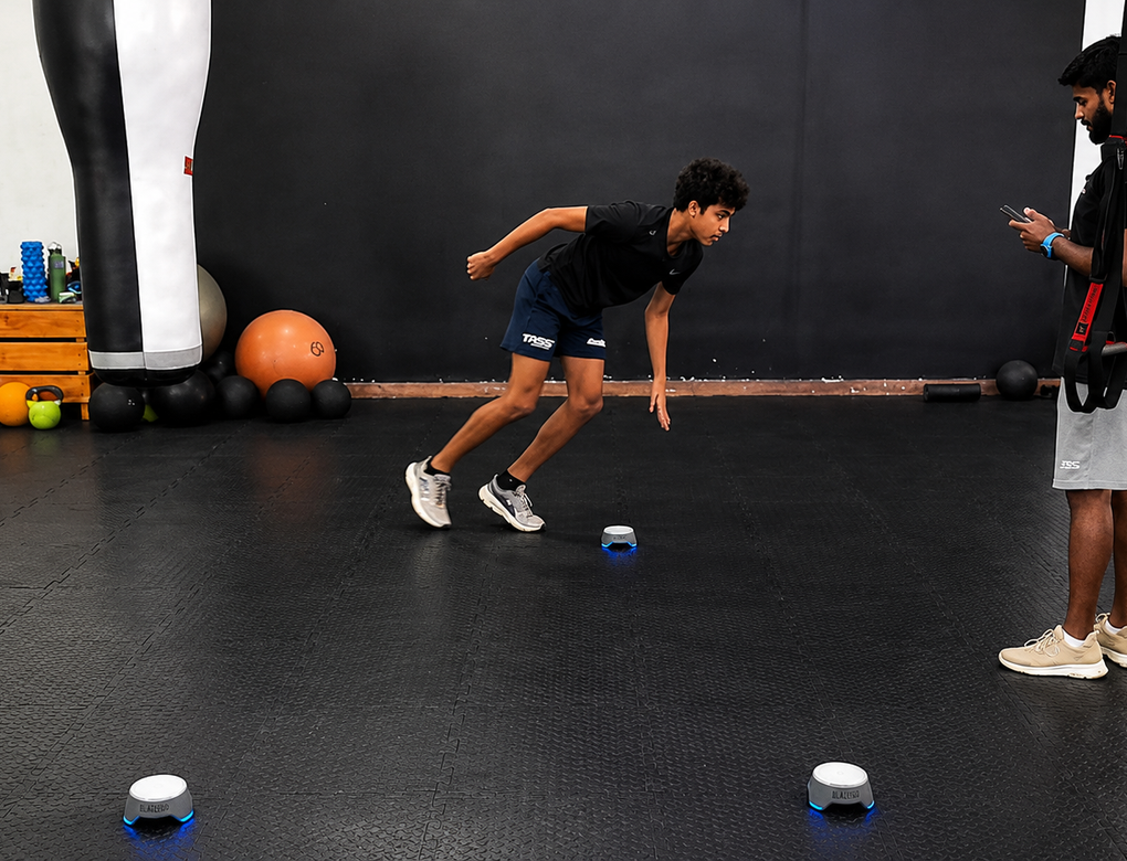Reaction Time & Agility Assessment at Athlos Lab